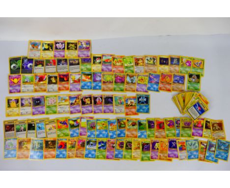 Pokemon TCG - Four part sets comprising Base Set 2 (12/130), Team Rocket (32/82), Fossil (44/62((63) and Jungle (48/64), also