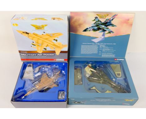 Corgi Aviation Archive - Two boxed 1:72 scale diecast model aircarft from Corgi AA. Lot consists of AA35402 Limited Edited SE