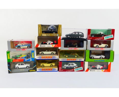 Brumm - Onyx - Verem - Vitesse - A group of boxed vehicles in 1:43 scale including Lancia Delta HF Turbo 4x4 # SM48, Austin H