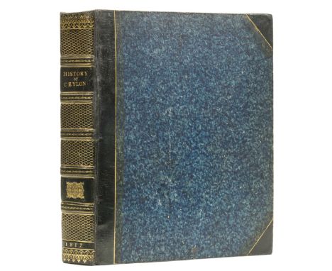 Ceylon.- Fellowes (Robert) and Robert Knox. The History of Ceylon, 2 parts in 1, first edition, engraved portrait frontispiec