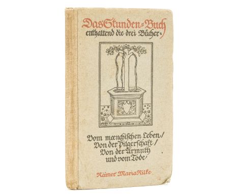 Rilke (Rainer Maria) Das Stunden-Buch enthaltend die drei Bücher: Vom moenchischen Leben/ Von der Pilgerschaft/ Von der Armut