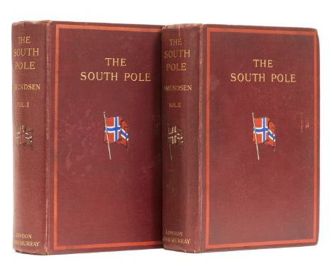 Polar.- Amundsen (Roald) The South Pole: An Account of the Norwegian Antarctic Expedition in the "Fram", 2 vol., first Englis