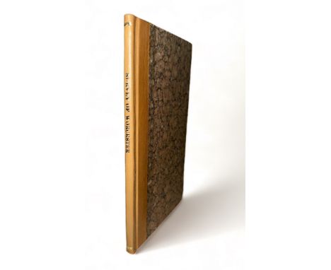 ‘ A Survey of the County of Worcester ‘ including  large foldout ‘ New Map of Worcestershire by William Tunnicliffe Land Surv