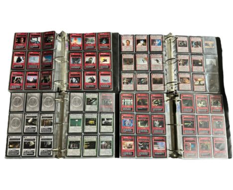 Over two thousand Star Wars Trade Cards. made by American company Decipher, these cards were originally produced in 1996. Var