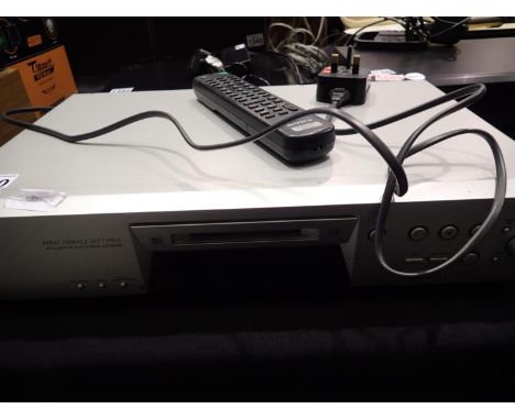 Sony Minidisc recorder MDS-JE480, with remote. All electrical items in this lot have been PAT tested for safety and have pass