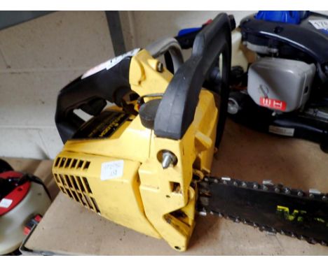 McCulloch MAC120 petrol chainsaw. Not available for in-house P&amp;P 
