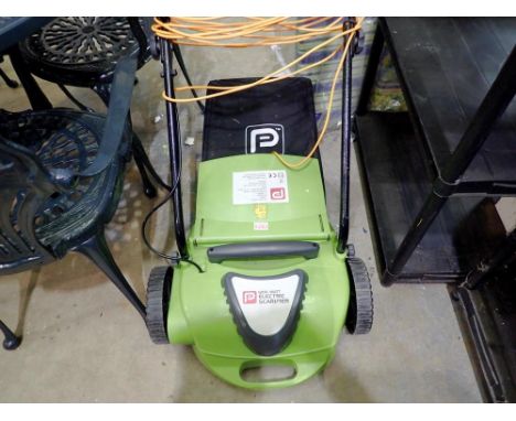 Performance Power 1200W electric scarifier. All electrical items in this lot have been PAT tested for safety and have passed.
