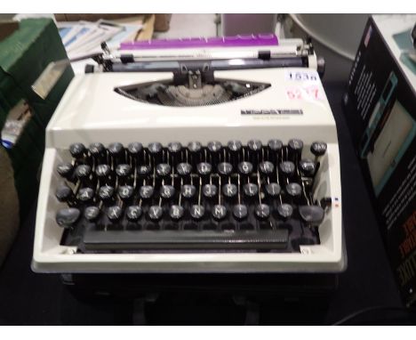 Adler Tippas portable typewriter. Not available for in-house P&amp;P 