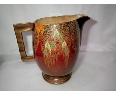 Carlton Ware Rouge Royale jug. Not available for in-house P&amp;P 