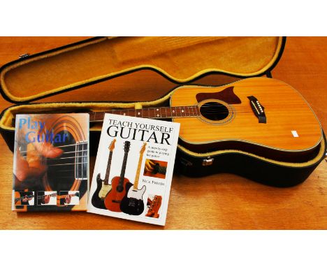 A Tanglewood six string Guitar mode TW15NS - EB, in case with stand, books and wiring 

TO BE SOLD ON BEHALF OF DERBYSHIRE CH