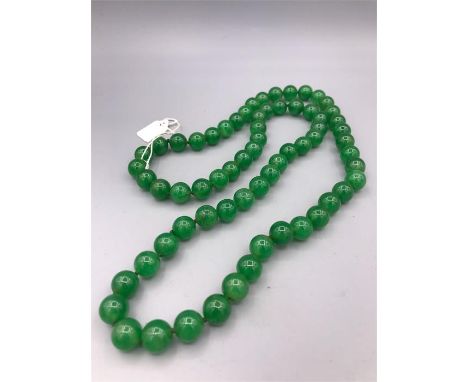 A Jade necklace