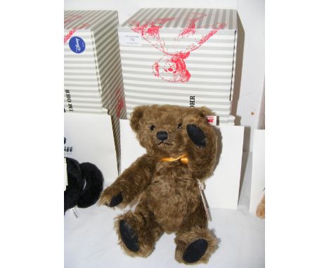 A modern Steiff Collector's Bear - 'Albert, The Royal Consort Bear' - with Certificate and box 