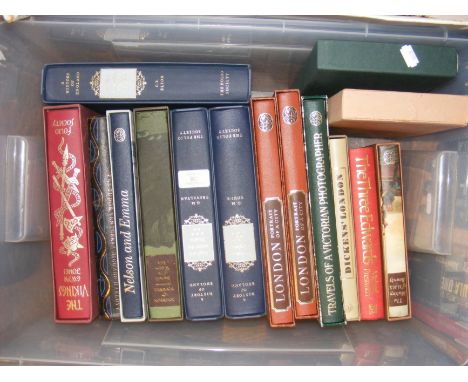 A quantity of Folio Society books, including 'London Portrait of a City' 