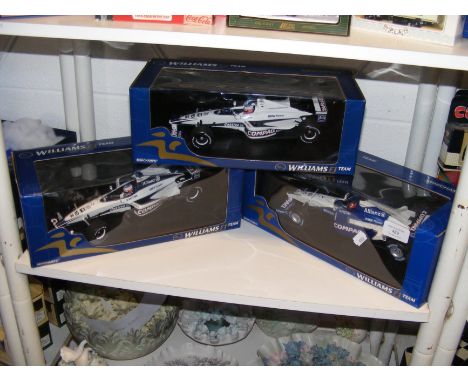 Three Pauls Model Art Minichamps - Williams Formula 1 Team Racing Cars 