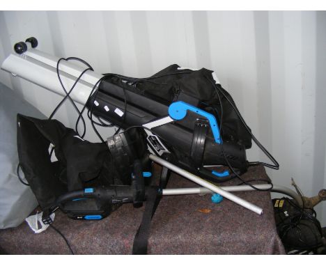 A Macalister leaf blower together with multi-tool