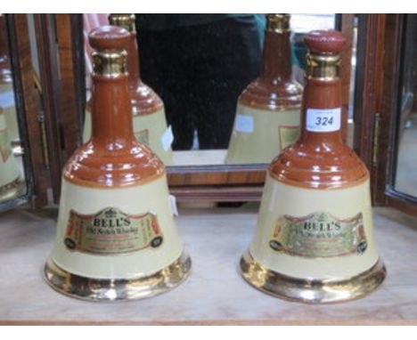 TWO BELLS WADE WHISKEY DECANTERS 