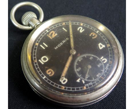 British Military Issue General Service Time Piece (GSTP) by Moeris. Marked on the back G.S.T.P, M31571 with Arrow mark