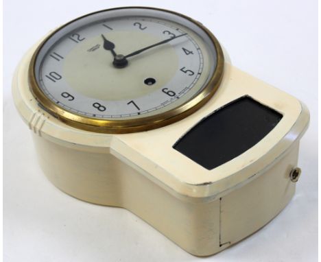 Smiths Enfield Wall Clock in painted enamel case