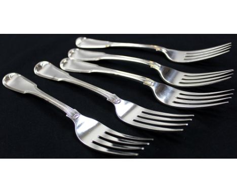 Flatware, Five early 19th Century George III silver spoons, all hallmarked London. Weight approx 12.8oz