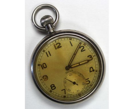 British Military Issue General Service Time Piece (GSTP) by Doxa. Marked on the back G.S.T.P 616102 with Arrow mark