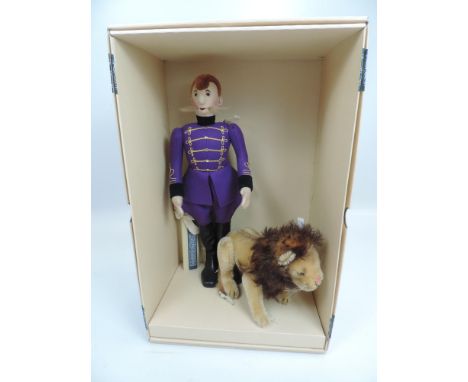 Steiff Replica Doll 1995 'Tamer with Lion 1911' with Certificate 