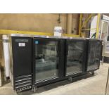 True Three Door Back Bar Cooler Model TBB-4G-HC - Purchased New - Used 6 Months