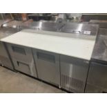True Refrigerated Prep Table Model TPP-60D-2