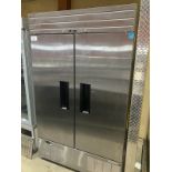 Habco Model SE46H Stainless Steel 2 Door Cooler