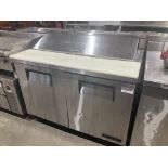 True Refrigerated Prep Table Model TSSU-48-12
