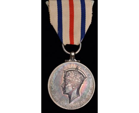 *A Documented and Attributed King’s Medal for Service in the Cause of Freedom to Leroy H. Luckey, a Flying Instructor and Dir