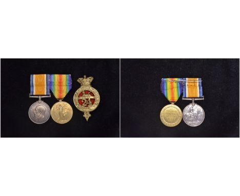 An Imperial Service Medal Group of 3 awarded to Private Edmund George MacReady, Royal Warwickshire Regiment, comprising: Brit