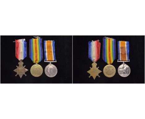 A Great War Trio & Memorial Plaque awarded to Private James Main Wallace, 1st Battalion Queen’s Own Cameron Highlanders, who 