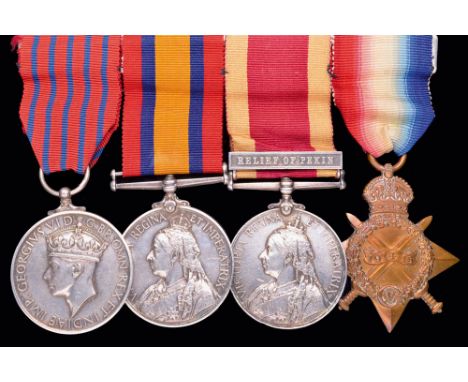 *The Rare George Medal Group of Four awarded to Lieutenant-Commander Thomas Albert Herriott, Royal Navy, who having served in