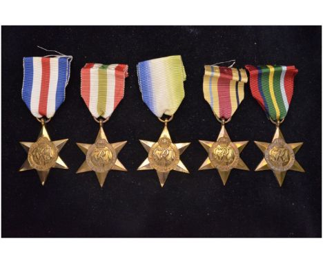 Miscellaneous WW2 Medals and Awards, comprising: 1939-45 Star; Atlantic Star; Air Crew Europe Star (reverse marked ‘COPY’); A