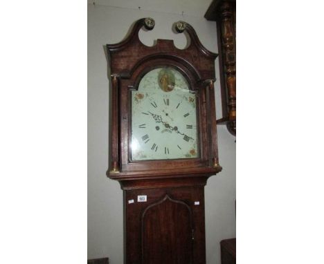An 8 day long case Grandfather clock