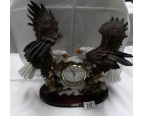 A Juliana collection double eagle clock