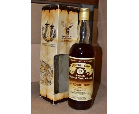 SINGLE MALT, a rare bottle of Connoisseurs Choice Highland Malt Scotch Whisky from the CRAGGANMORE Distillery, 14 year-old, d