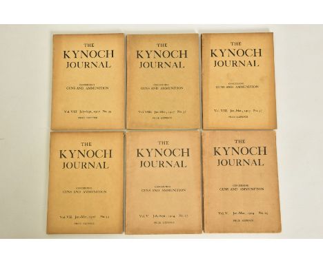 THE KYNOCH JOURNAL CONCERNING GUNS &amp; AMMUNITION, Vol V No 25 Jan – Mar 1904, Vol V No 27 July- Sept 1904, Vol VII No 32 J