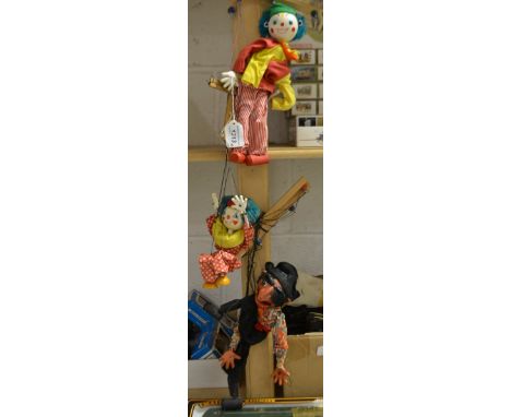 SM Pirate - Pelham Puppets SM Range, composite head and torso,  painted head, earrings, bandana,  eye patch,orange scarf, pai