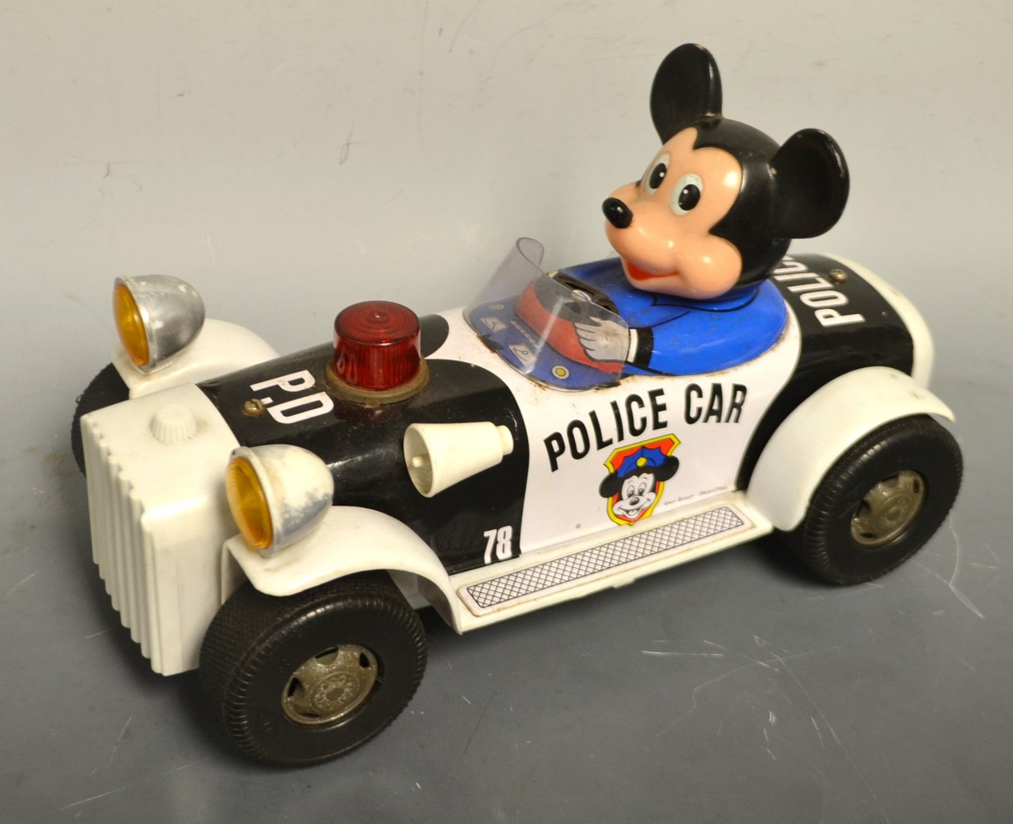 mickey mouse police car