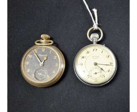 Watches - a Services Jubilee open face pocket watch, King George V & queen Mary, dated 1910, button wind movement;  another I