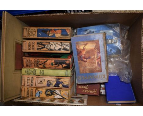 Books - Brittania, Volume The First by John Ogilby Esq, 1939; novels, qty; cigarette cards, etc