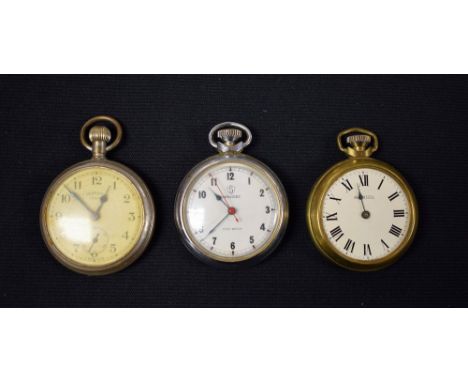 Two Ingersoll pocket watches; a service pocket watch