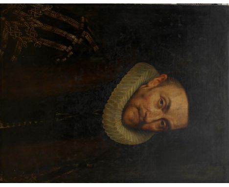 Circle of Michiel Jansz van Mierevelt (Dutch, 1566-1641):
Portrait of Willem I (1533-1584) Prince of Orange, half-length, cal