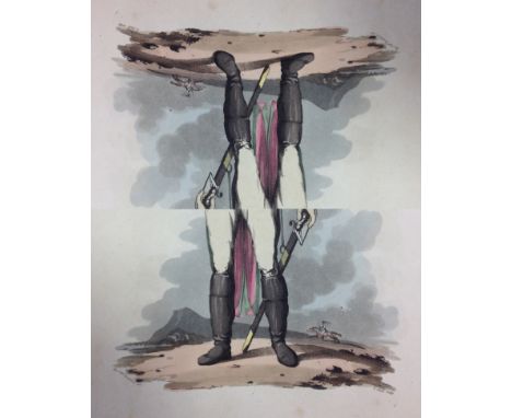 The Reverend William Bradford (19th century): 
27 hand coloured aquatints from 'Sketches of the Country, Character and Costum