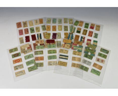 Railwayana - GWR - Great Western Railway - Vintage train tickets, various stations and destinations. (100)