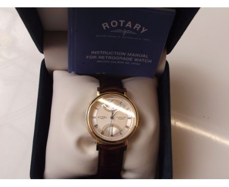 Gent's Rotary wrist watch with case