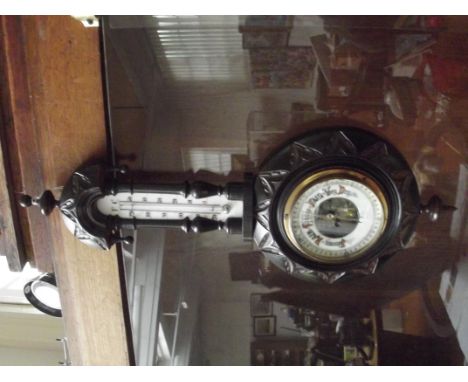 Edwardian banjo barometer
