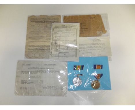 Great War pair awarded to A-293821 A.CPL F.G Francis of the Army Service Corps together with a quantity of related ephemera