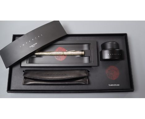 A Yard O Led Imperial limited edition sterling silver pencil, in presentation box with certificate 811